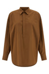 candela blouse in cotton poplin