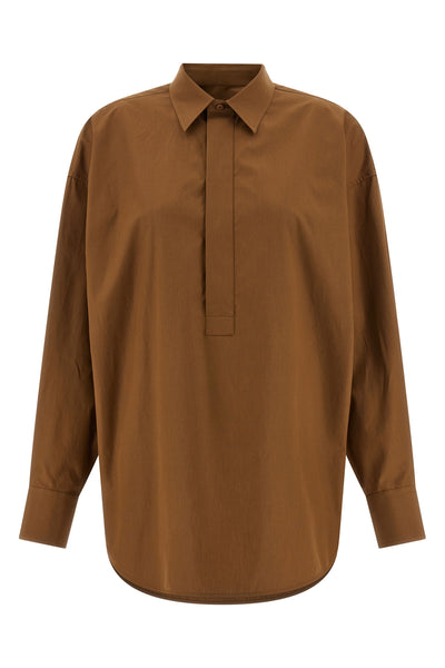 candela blouse in cotton poplin