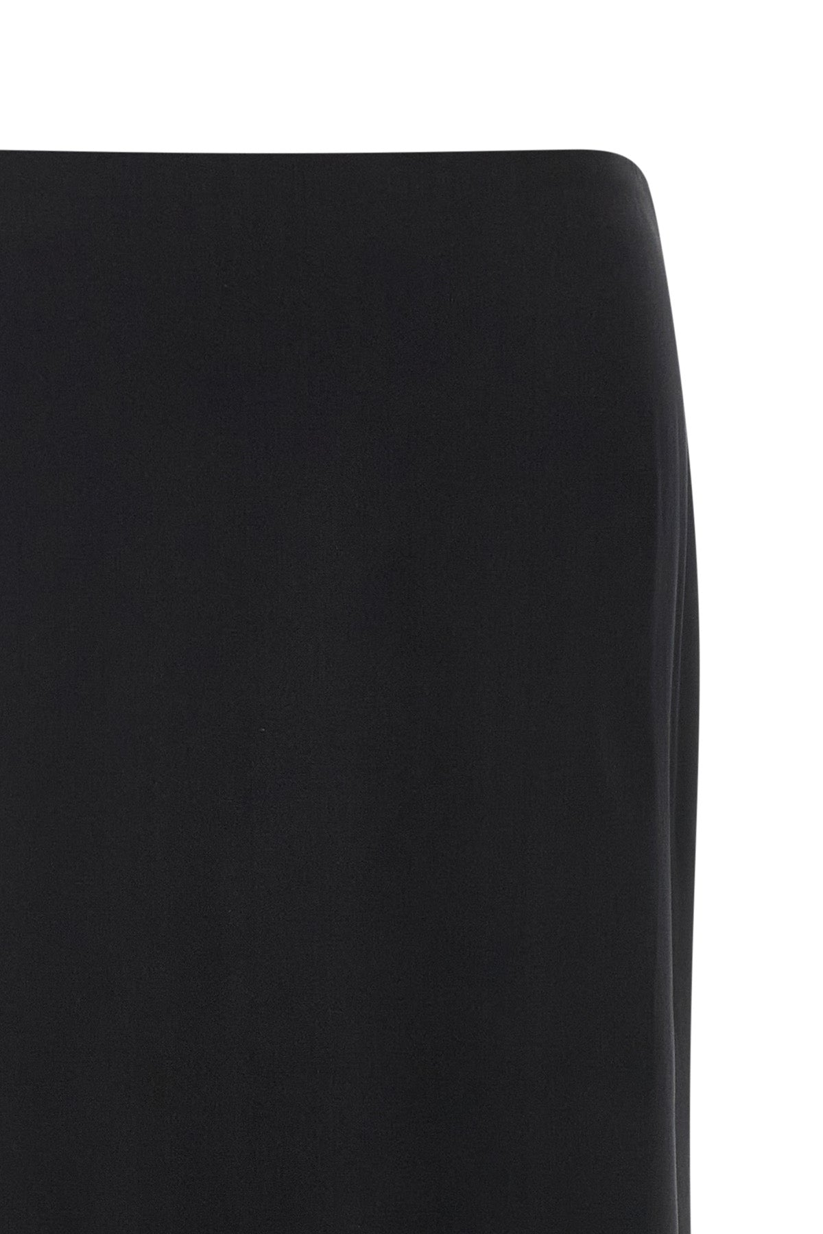 long rima skirt in double stretch silk satin