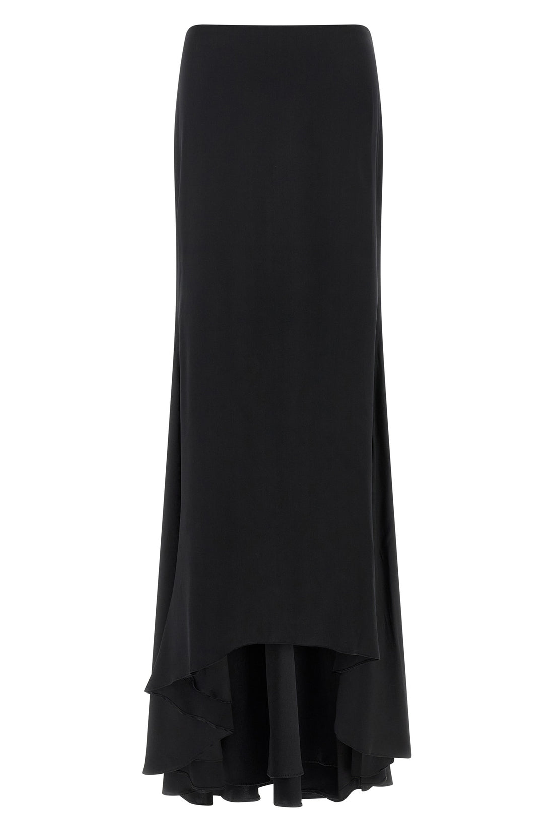 ARMARIUM 38 long rima skirt in double stretch silk satin