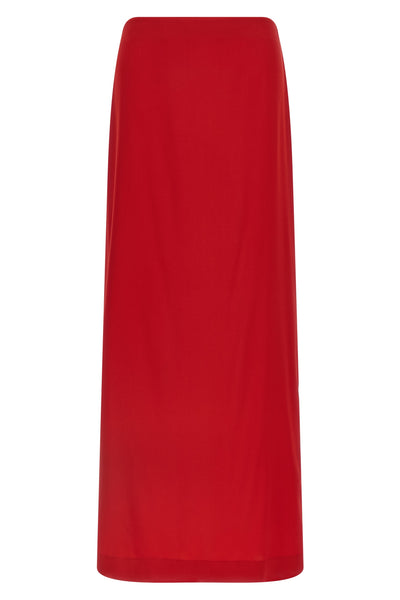 long florence silk skirt