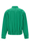arturo cropped jacket in garment-dyed cotton drill