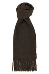 the agnona scarf exemplifies the mastery of the brand in the processing of the f