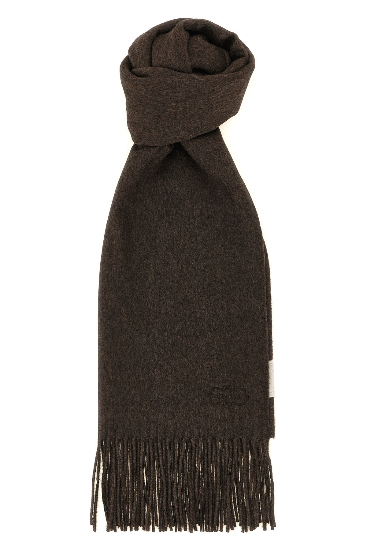 the agnona scarf exemplifies the mastery of the brand in the processing of the f