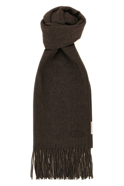 the agnona scarf exemplifies the mastery of the brand in the processing of the f