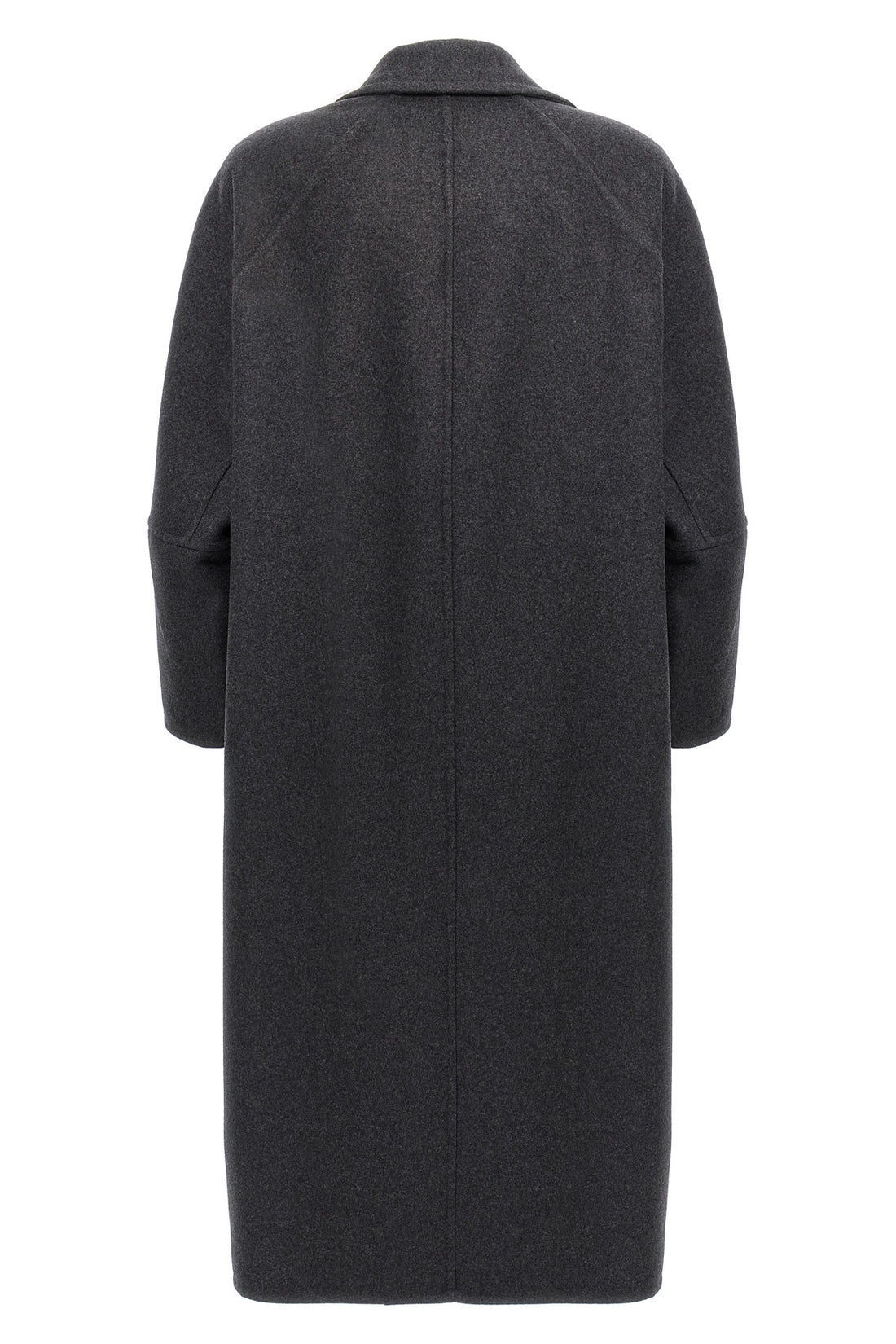 MAX MARA 38 asburgo mélange wool and cachemire cloth coat