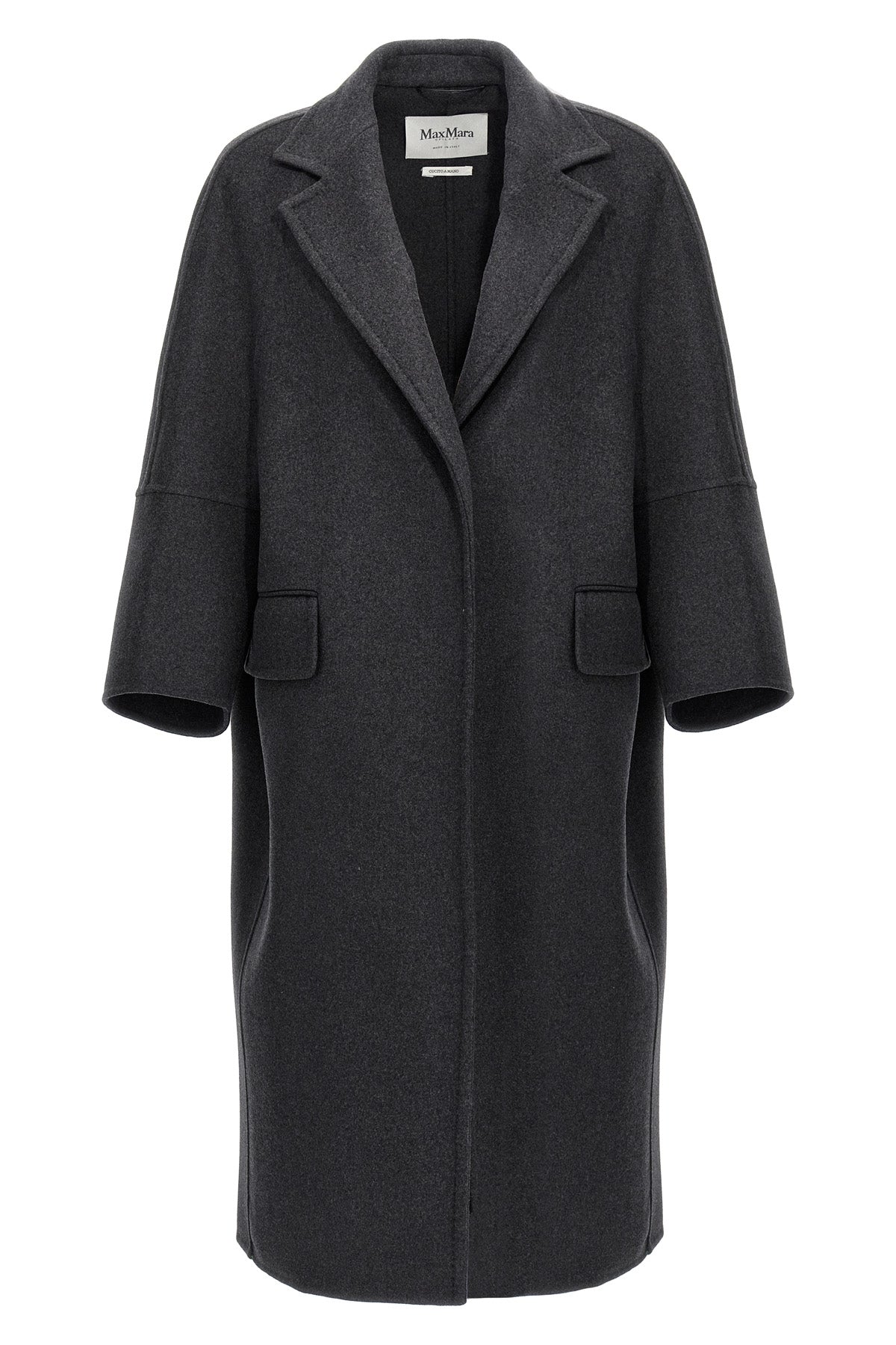 asburgo mélange wool and cachemire cloth coat