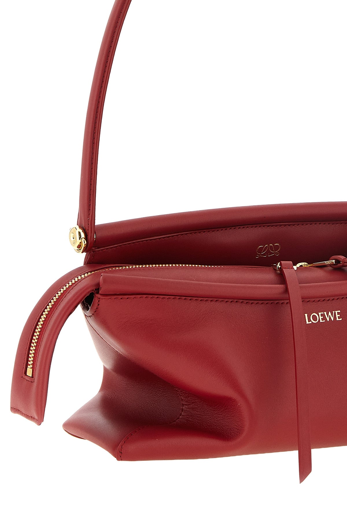 the loewe whisker small shoulder bag redefines leather goods codes through a b