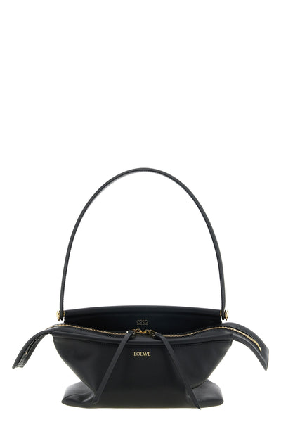 the loewe whisker small shoulder bag defines a new balance between structured