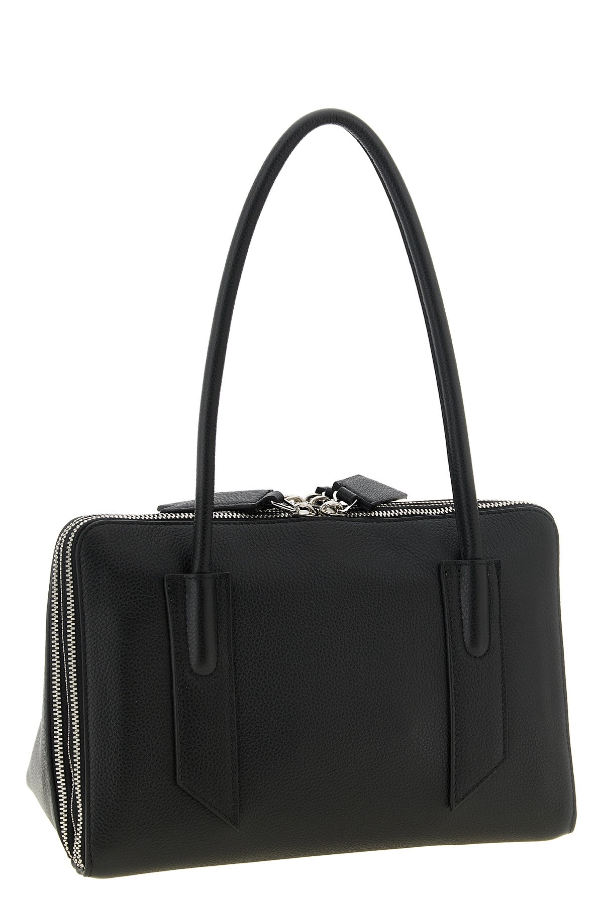 the attico laltra di milano shoulder bag stands out for its geometric and str