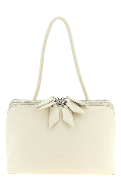 the attico laltra di milano shoulder bag stands out for its sculptural and fu