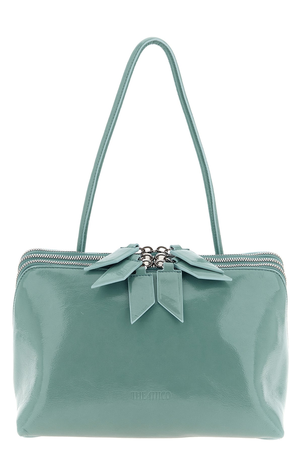 the attico laltra di milano shoulder bag is distinguished by a sculptural and