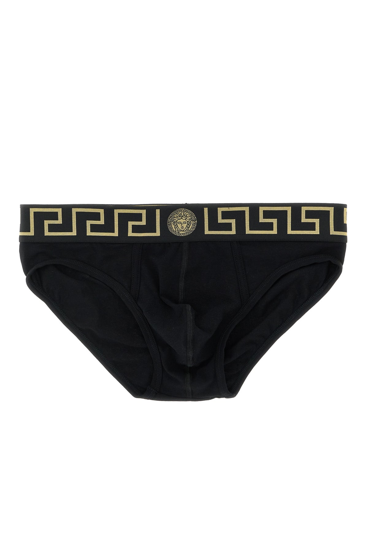 greca stretch cotton jersey 2-pack briefs set