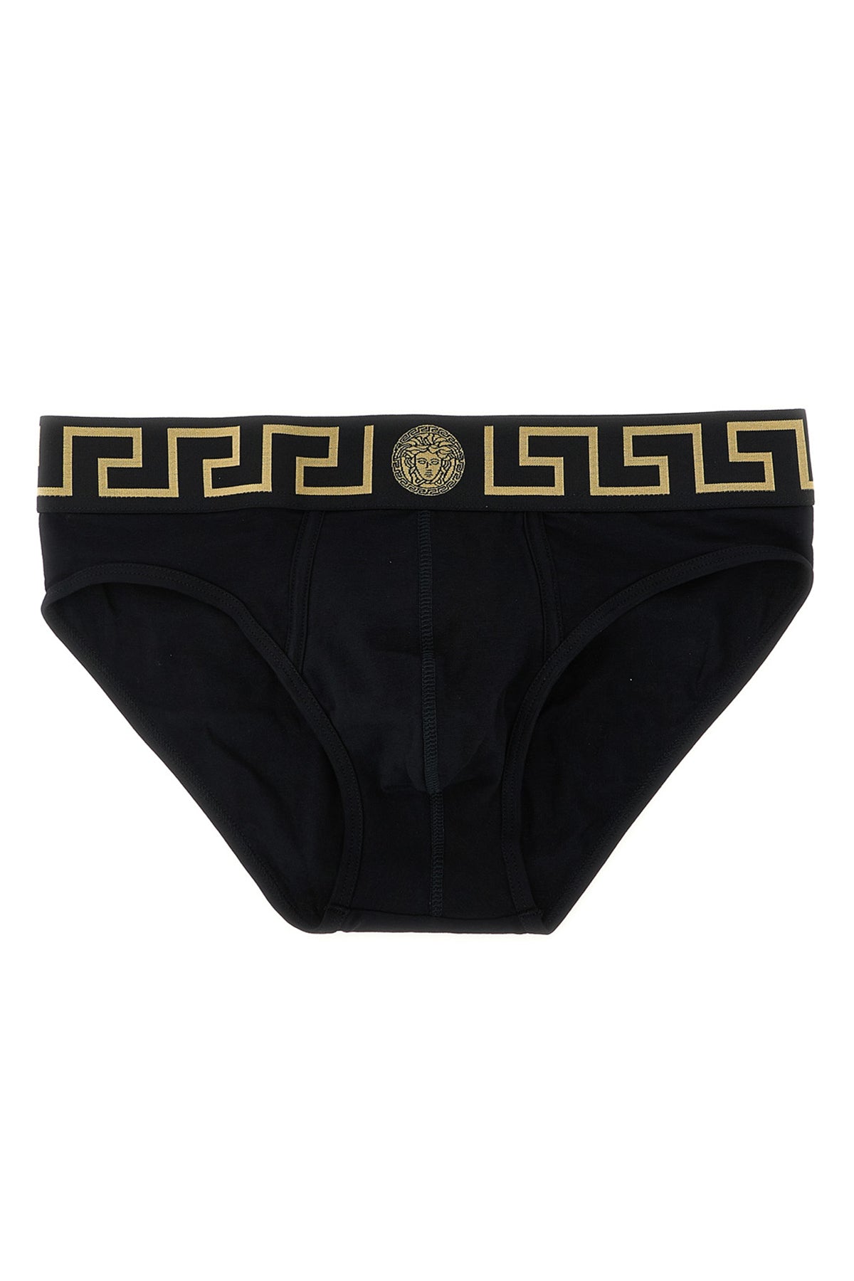 the bi-pack of versace stretch cotton briefs