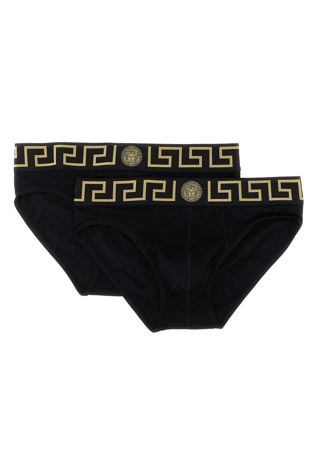 VERSACE 3 the bi-pack of versace stretch cotton briefs
