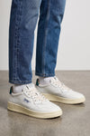 the autry medalist low sneakers feature a fine cowhide upper
