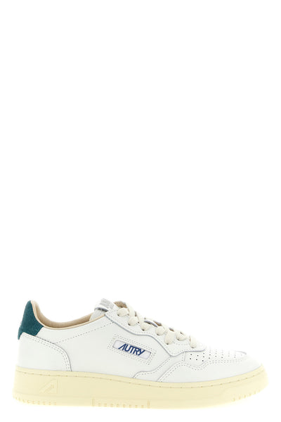the autry medalist low sneakers feature a fine cowhide upper