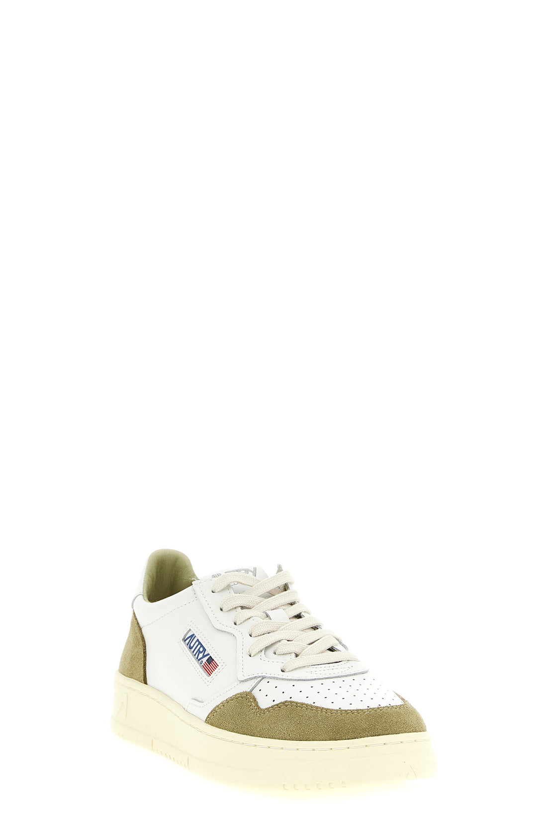 AUTRY 40 medalist low sneakers in goatskin leather
