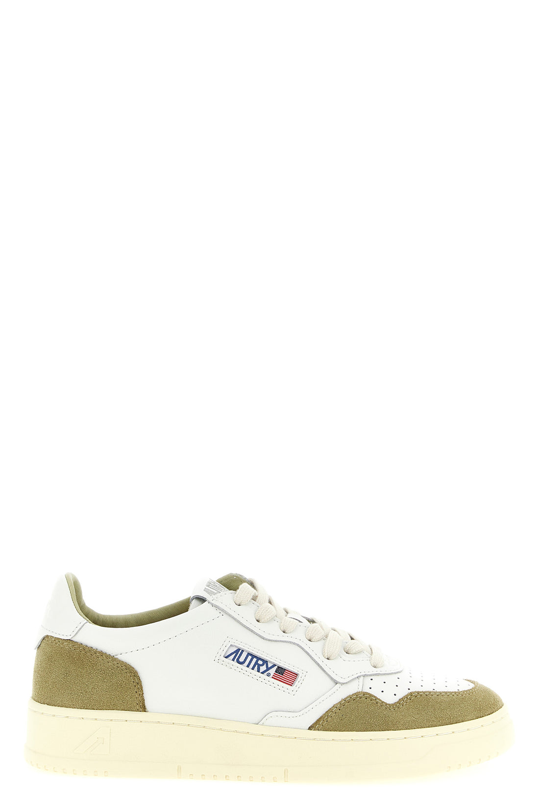 AUTRY 40 medalist low sneakers in goatskin leather