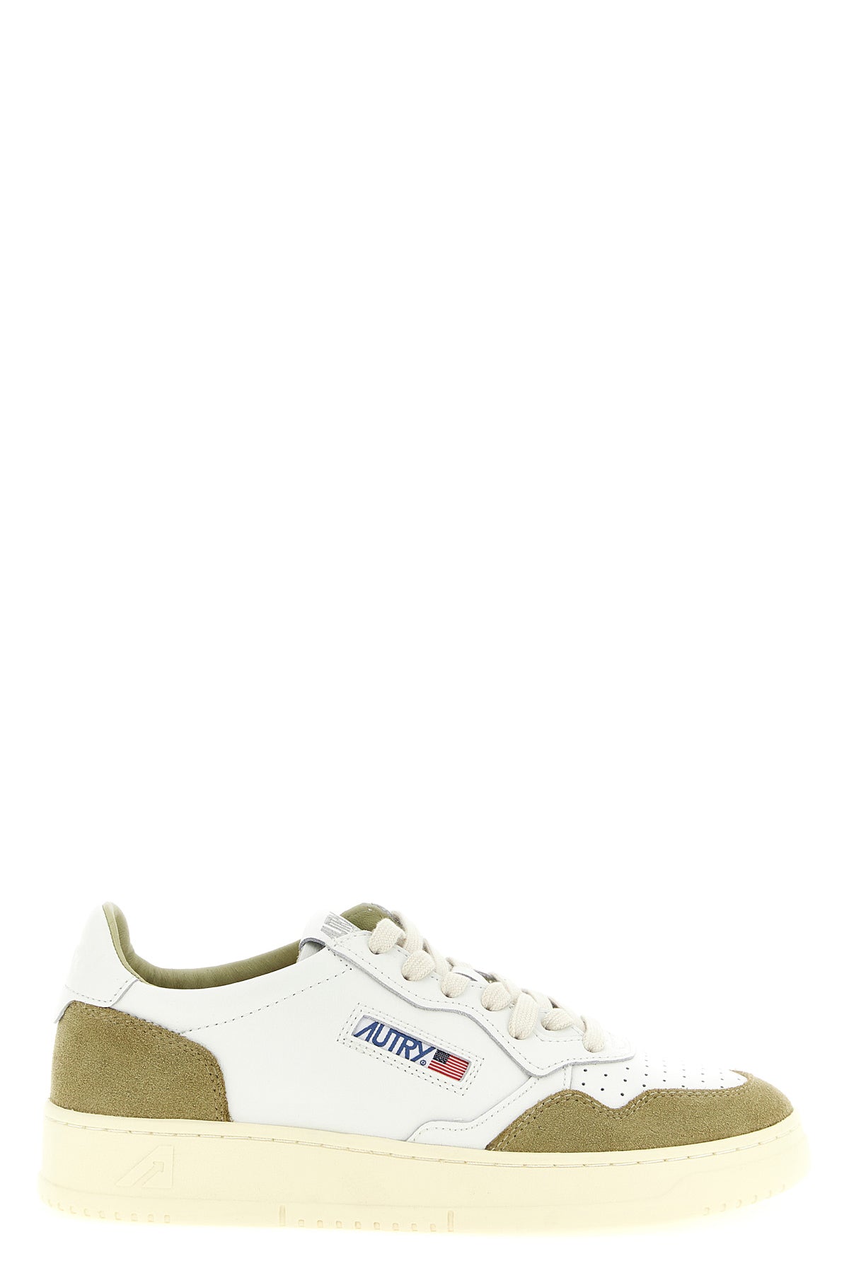 medalist low sneakers in goatskin leather