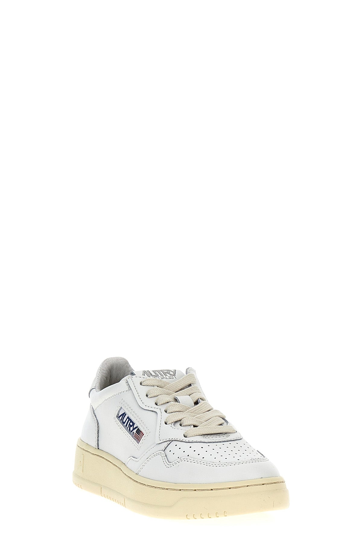 autry 01 leather sneakers