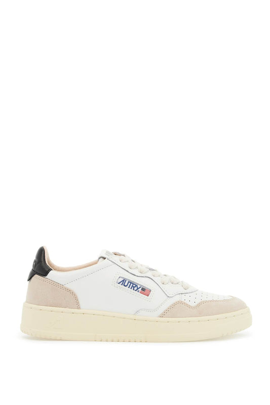 leather medalist low sneakers