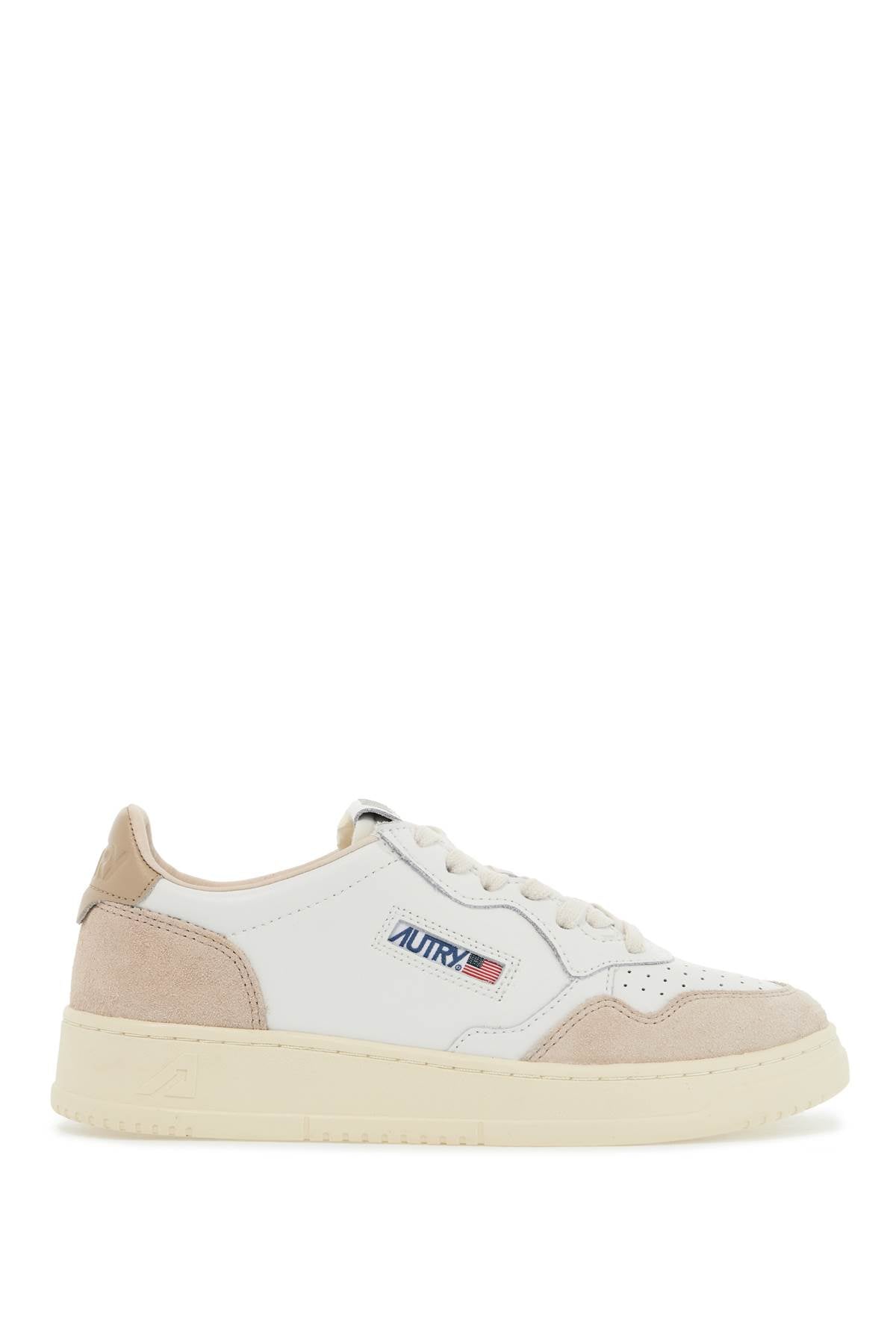 leather medalist low sneakers