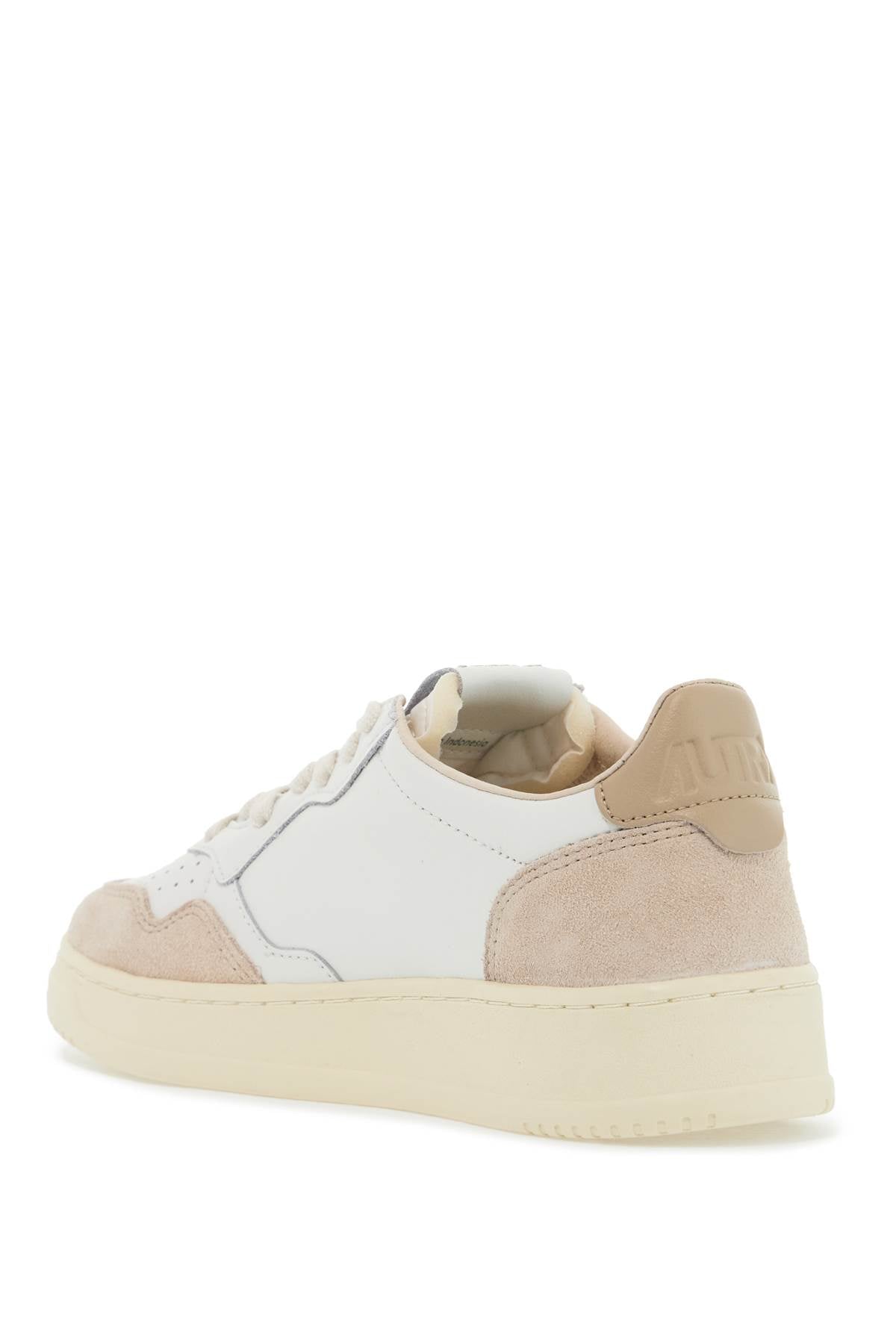 leather medalist low sneakers