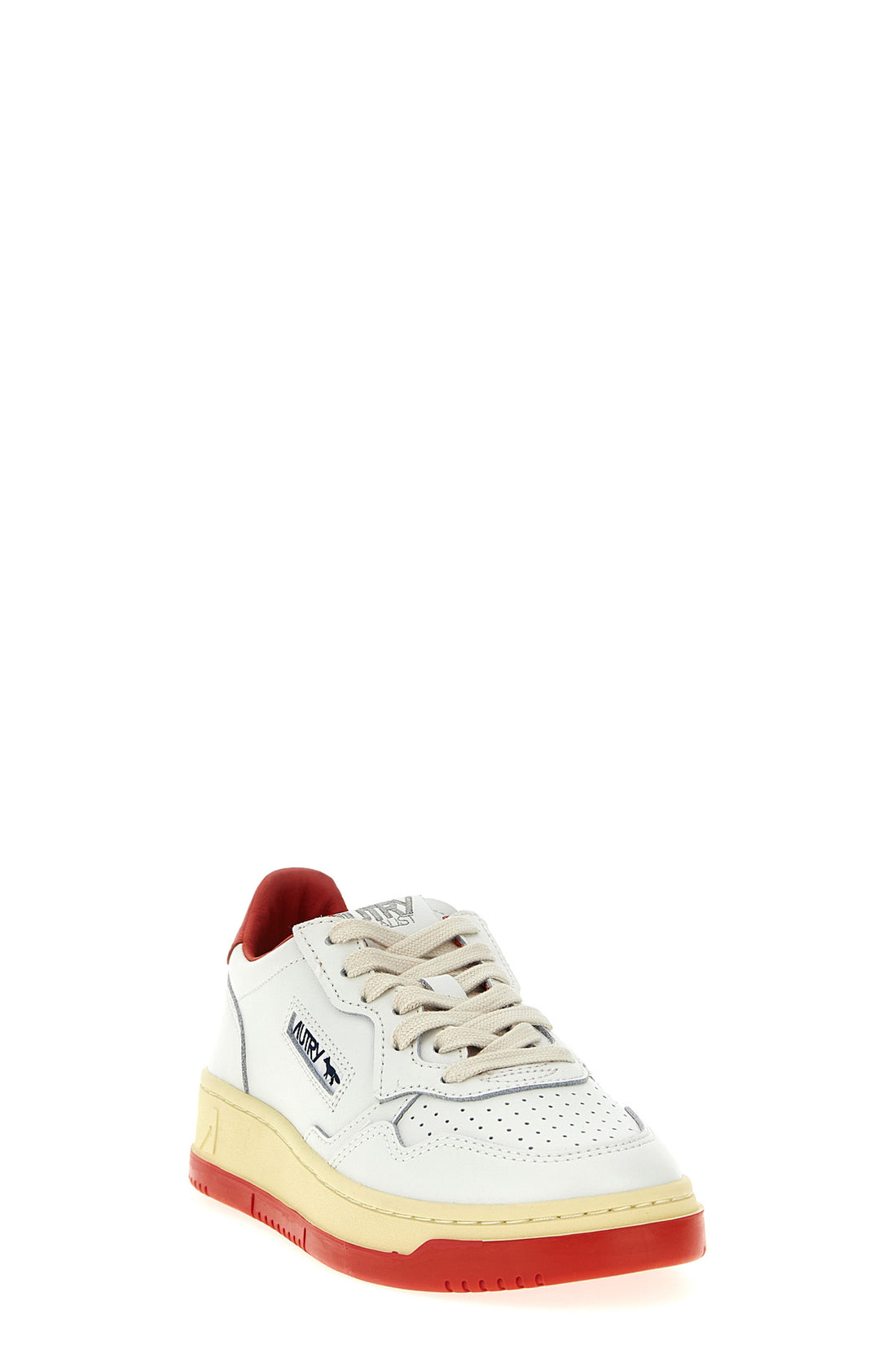 AUTRY 36 autry x maison kitsuné medalist low leather sneakers
