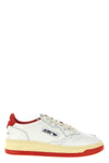autry x maison kitsuné medalist low leather sneakers