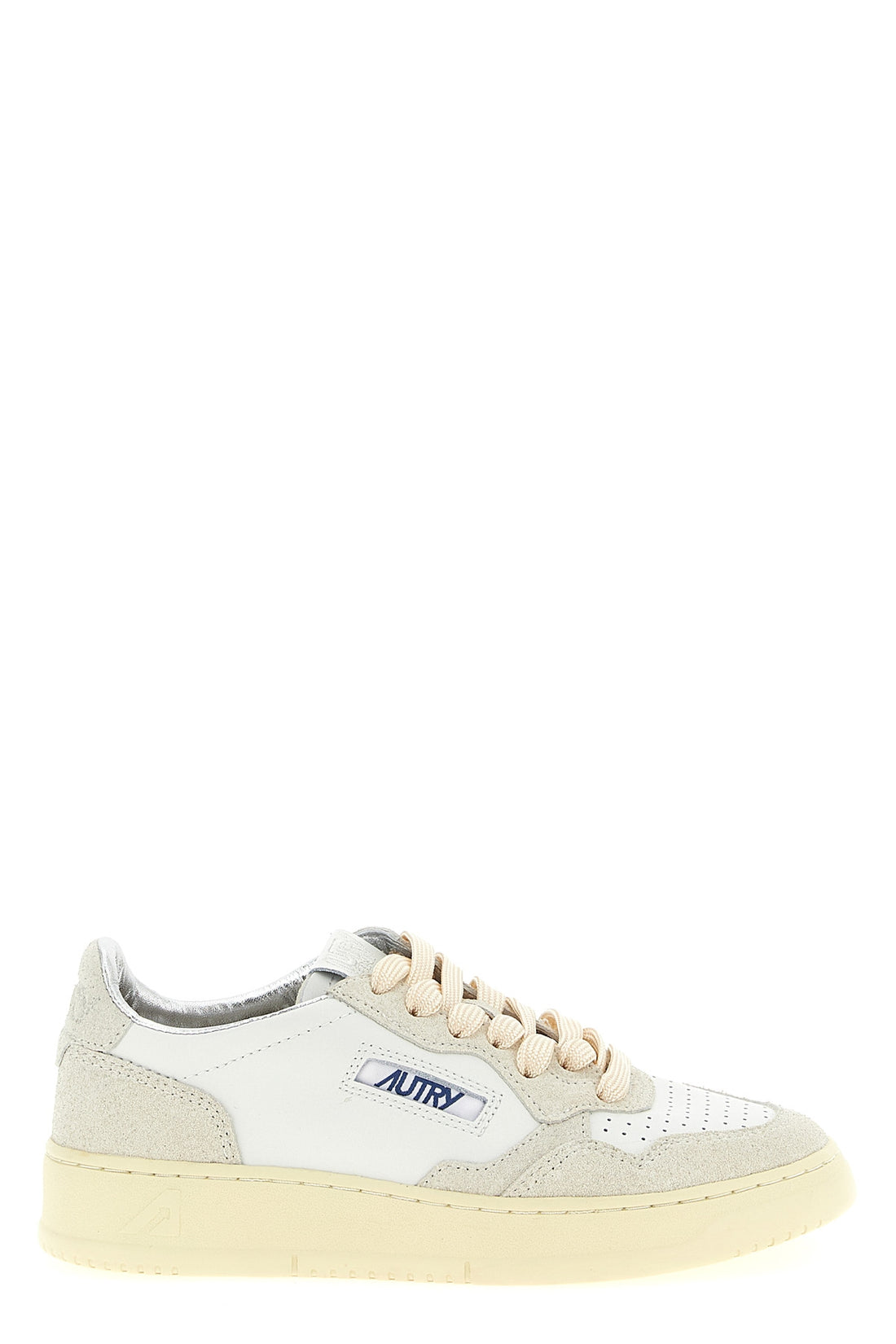 AUTRY 36 medalist low sneakers in leather and suede