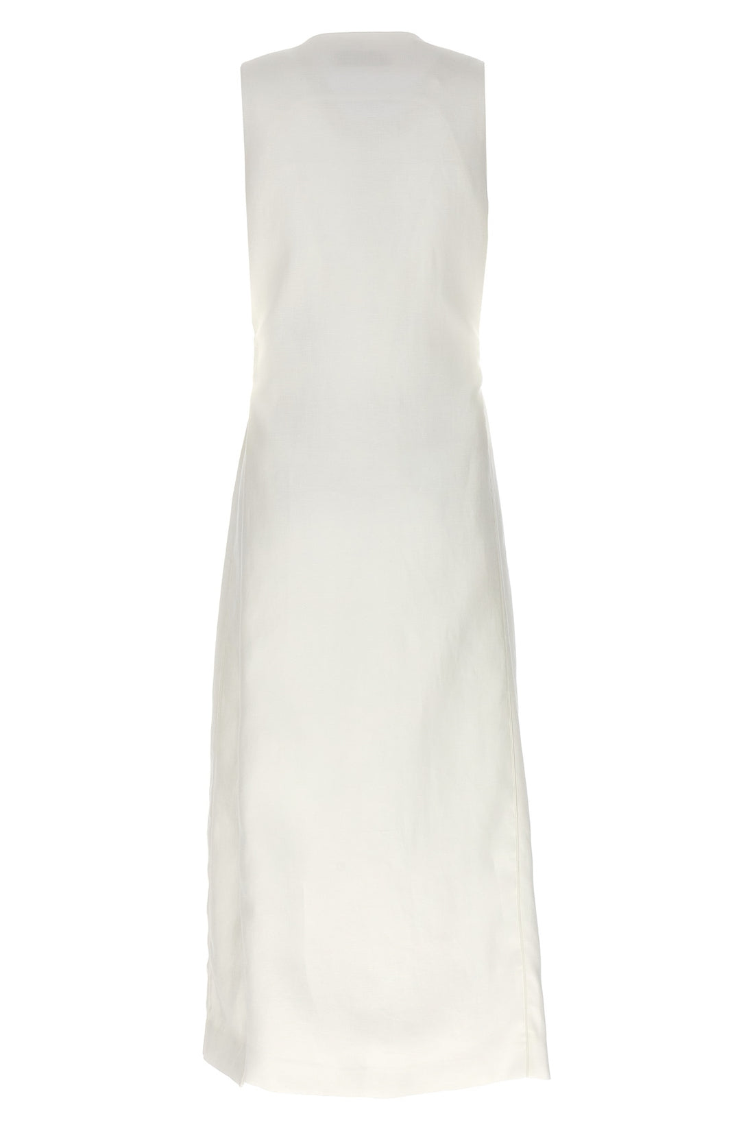 MAX MARA 40 aureo long linen vest