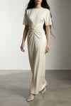 auria satin sabots