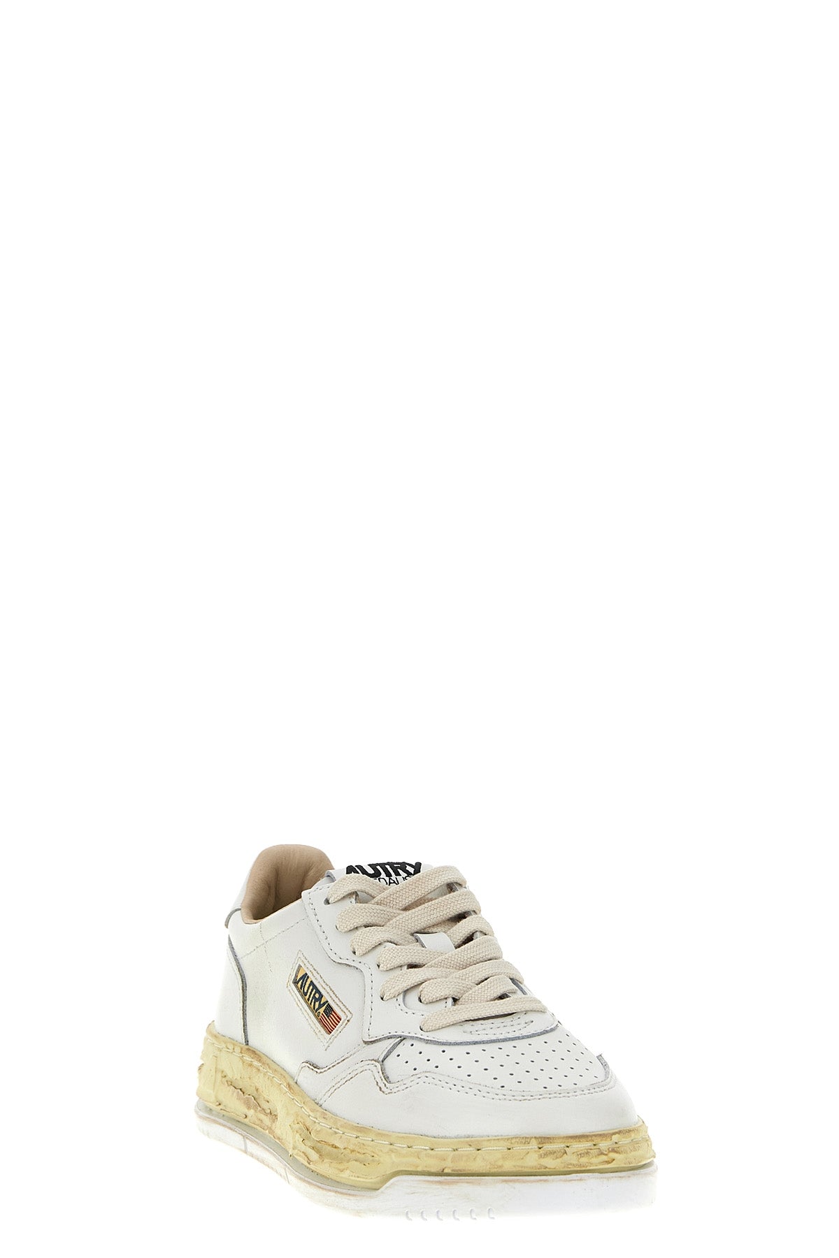 autry x maison mihara yasuhiro medalist low super vintage leather sneakers