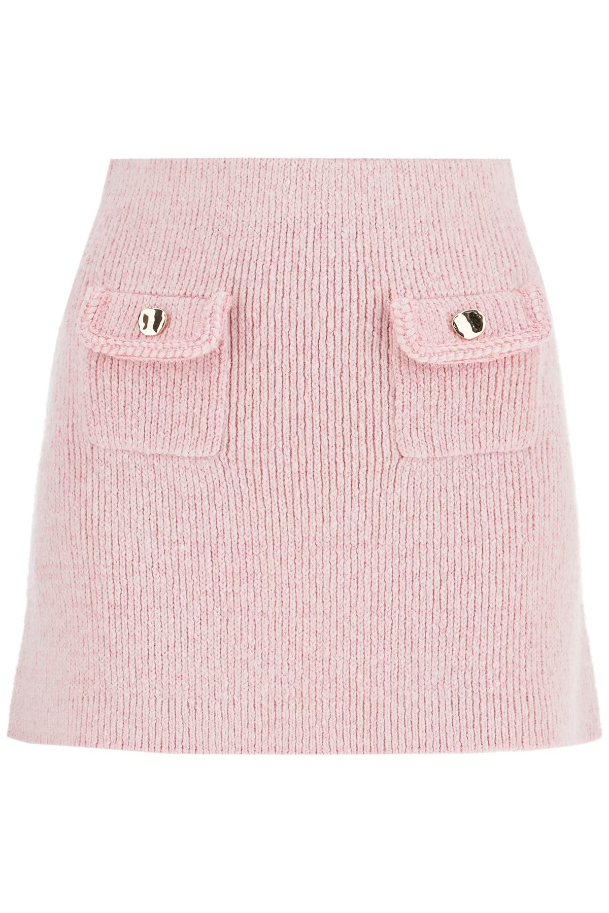 knitted mini skirt