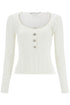 "knit top with crystals embell