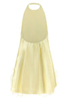 the self-portrait mini dress redefines evening wear through a precise architectu