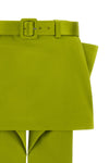 the self portrait miniskirt defines evening wear through bold architectural volu