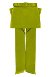 the self portrait miniskirt defines evening wear through bold architectural volu