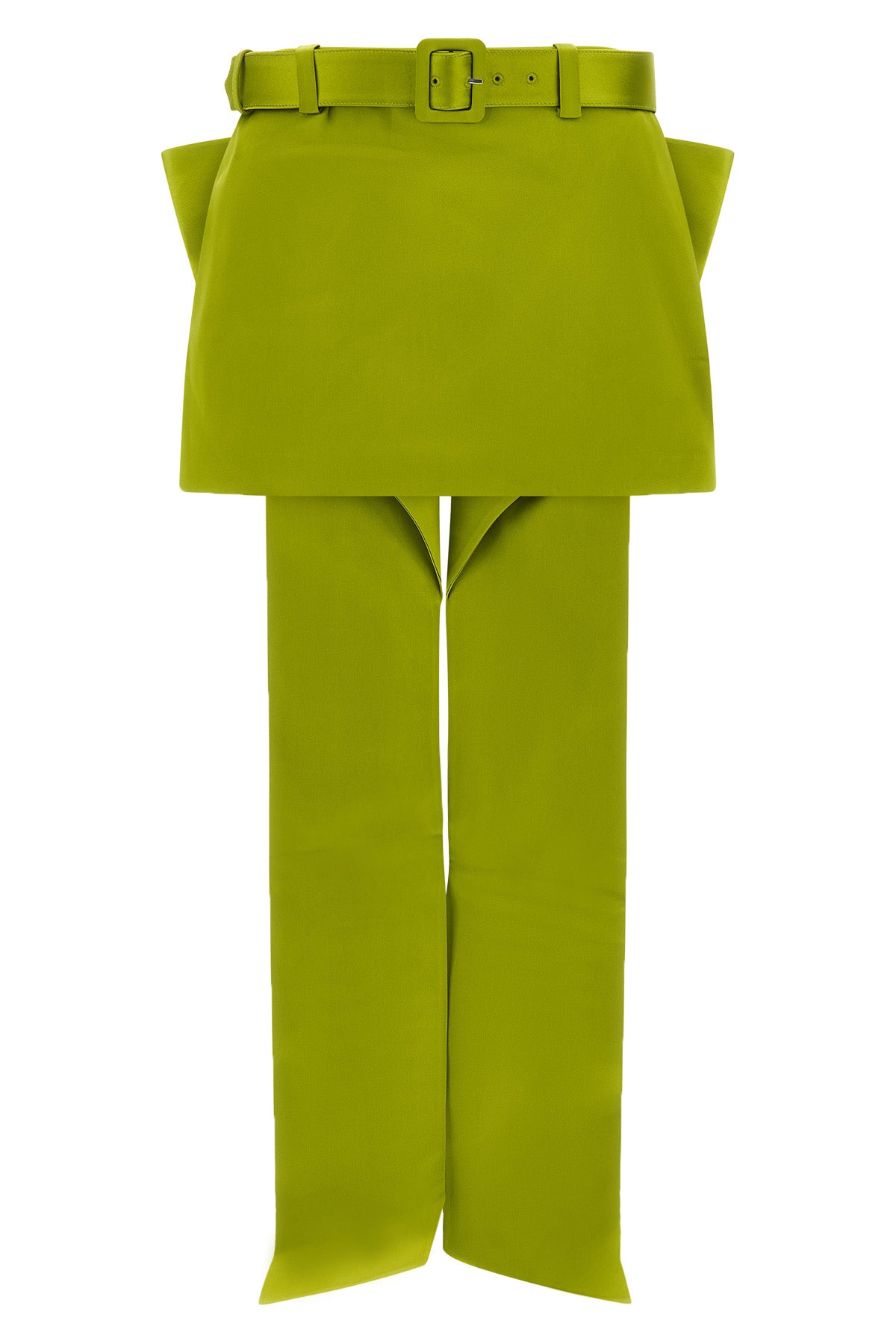 the self portrait miniskirt defines evening wear through bold architectural volu