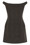the self portrait short dress is distinguished by a structured model