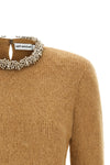 the self-portrait crewneck sweater redefines everyday elegance through a clever