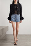 the self-portrait bodysuit defines a new concept of evening elegance through met