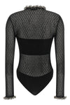 the self-portrait bodysuit defines a new concept of evening elegance through met