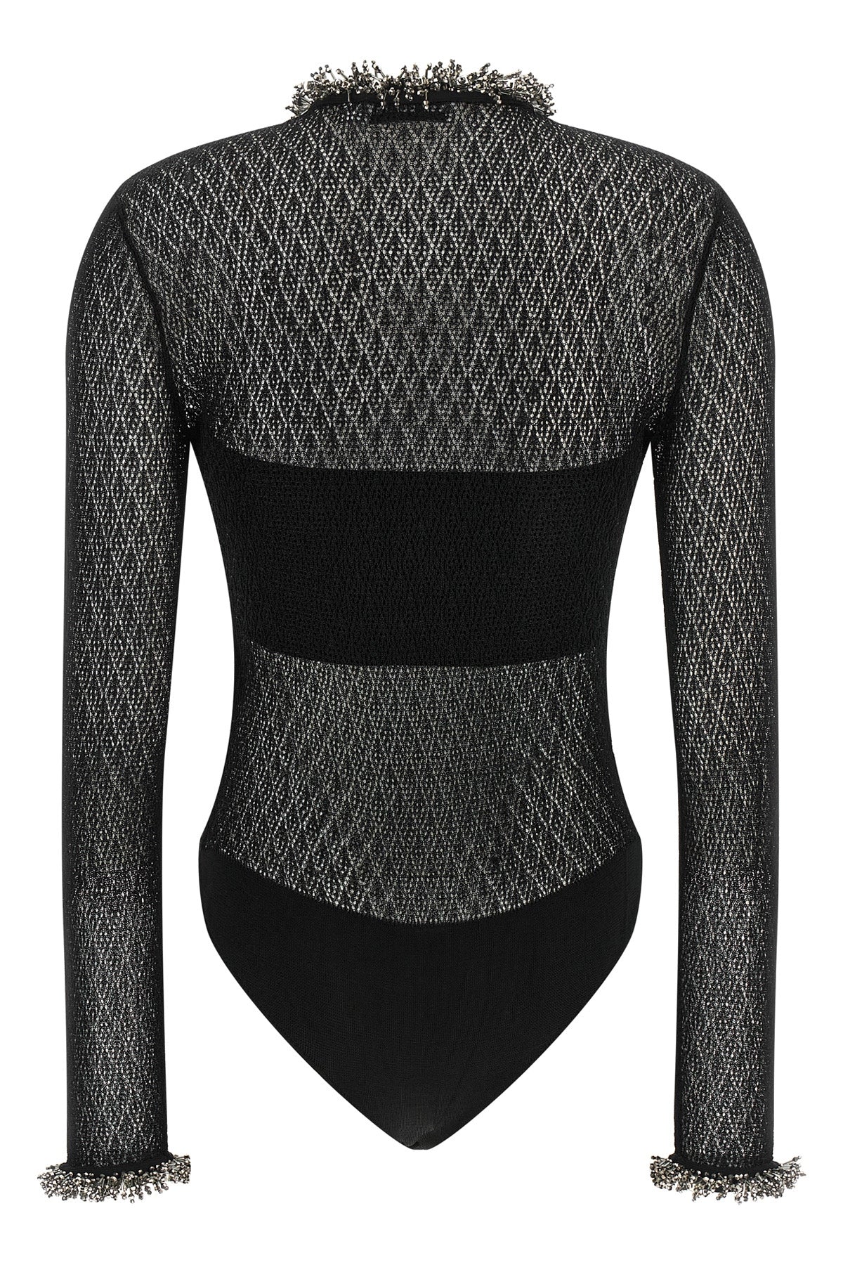the self-portrait bodysuit defines a new concept of evening elegance through met