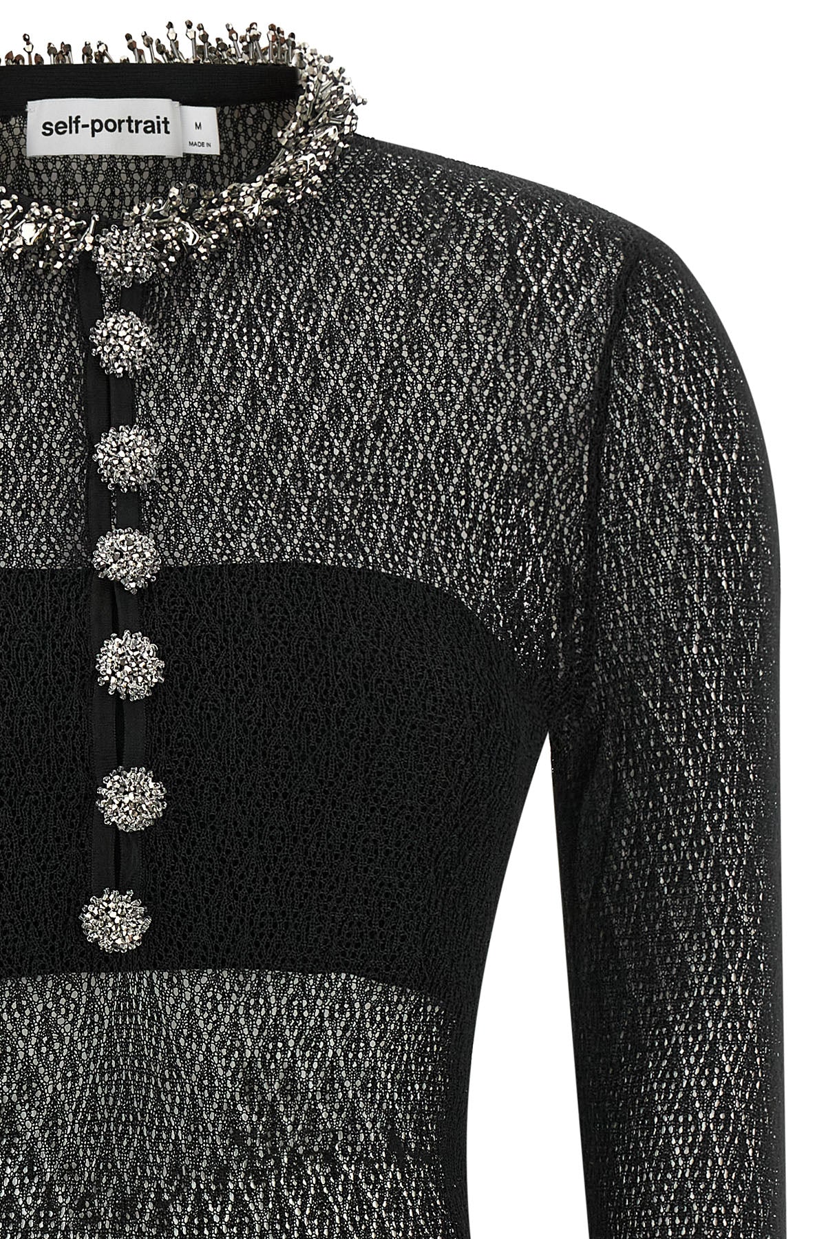 the self-portrait bodysuit defines a new concept of evening elegance through met
