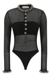 the self-portrait bodysuit defines a new concept of evening elegance through met