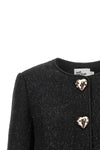 the self-portrait cropped jacket redefines the codes of contemporary tailoring t
