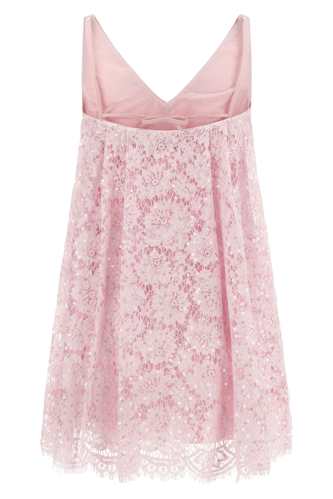 SELF PORTRAIT 6 the self-portrait mini dress defines a flared silhouette through precise sartori