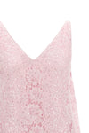 the self-portrait mini dress defines a flared silhouette through precise sartori